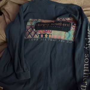 Simply southern long sleeve shirt size S